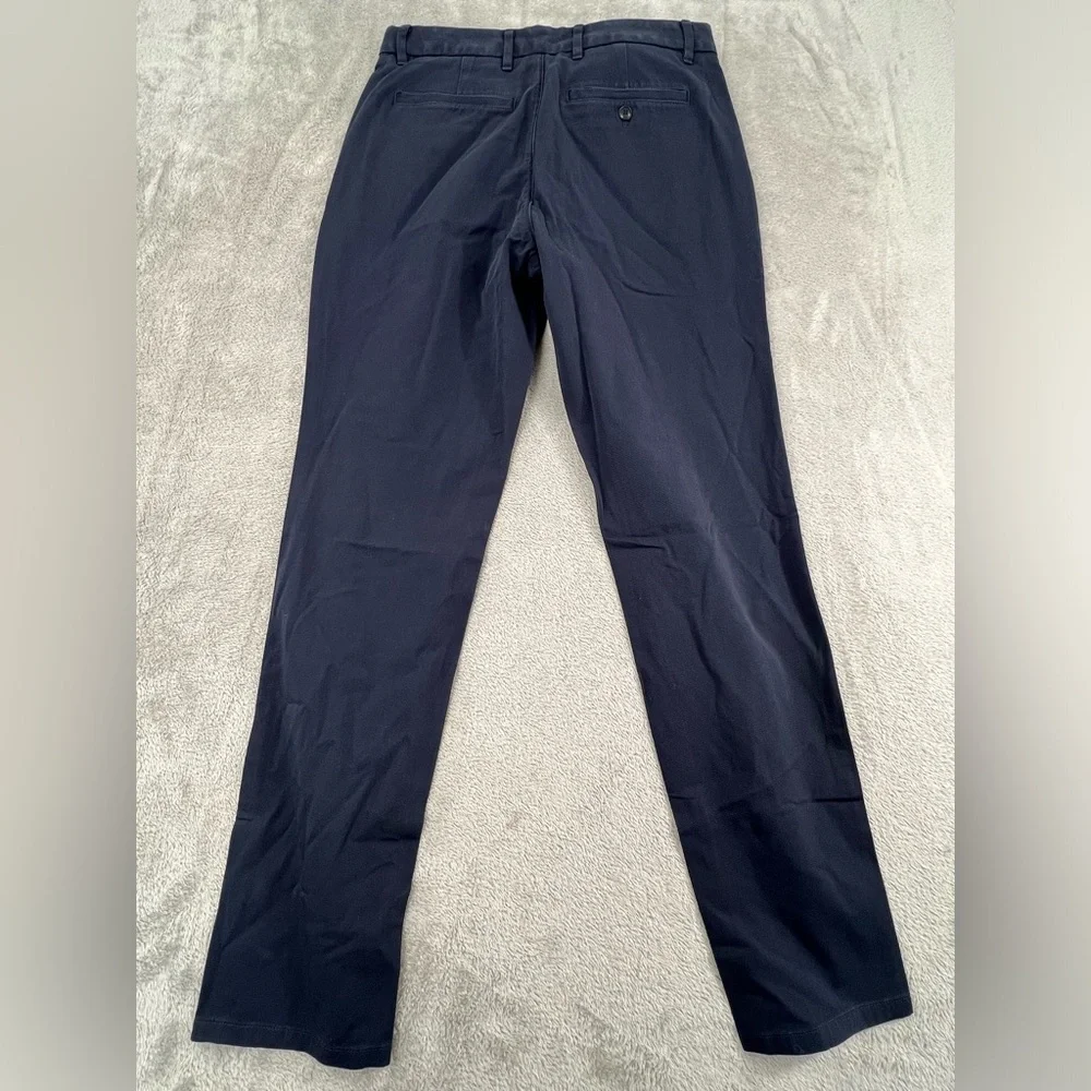 NEW Everlane 30‎ x 30 Uniform Slim Fit Blue The Performance Chino Cotton Pants